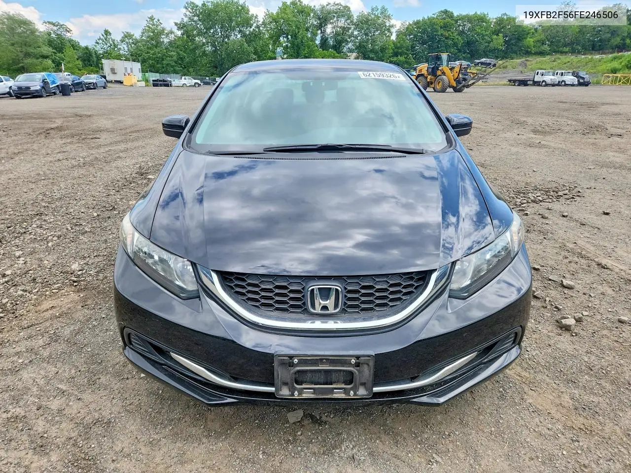 2015 Honda Civic Lx VIN: 19XFB2F56FE246506 Lot: 62159326