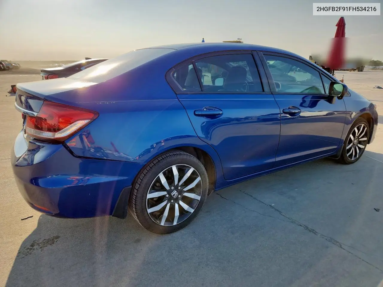 2HGFB2F91FH534216 2015 Honda Civic Exl