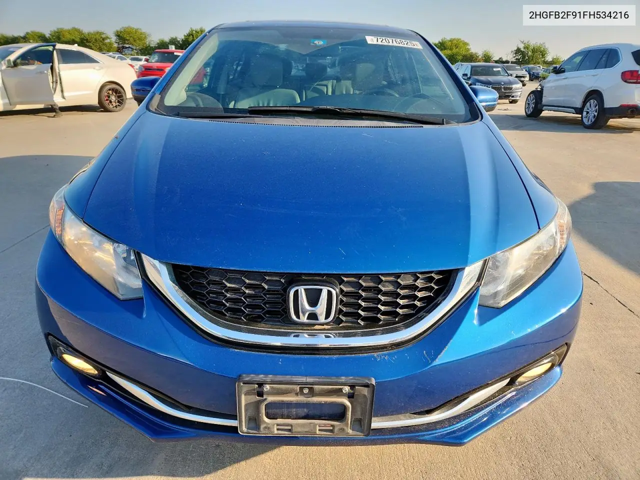 2HGFB2F91FH534216 2015 Honda Civic Exl