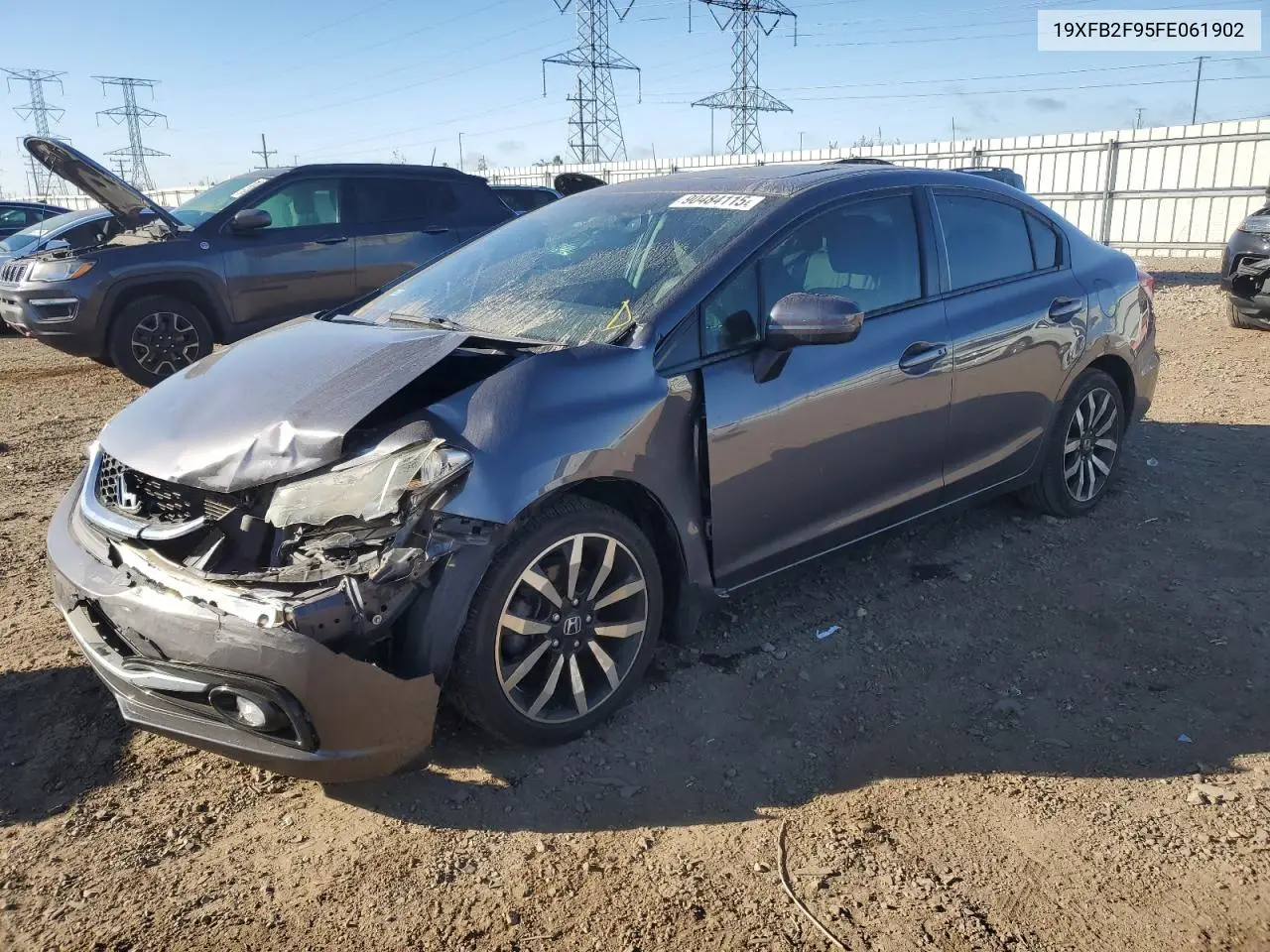 19XFB2F95FE061902 2015 Honda Civic Exl