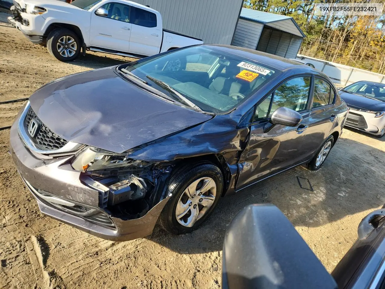 19XFB2F55FE232421 2015 Honda Civic Lx