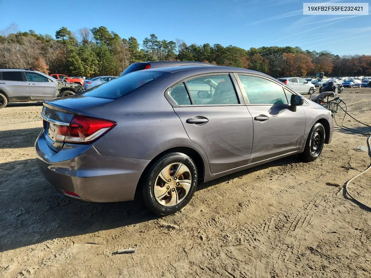 19XFB2F55FE232421 2015 Honda Civic Lx