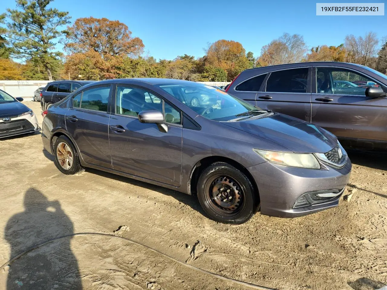 19XFB2F55FE232421 2015 Honda Civic Lx