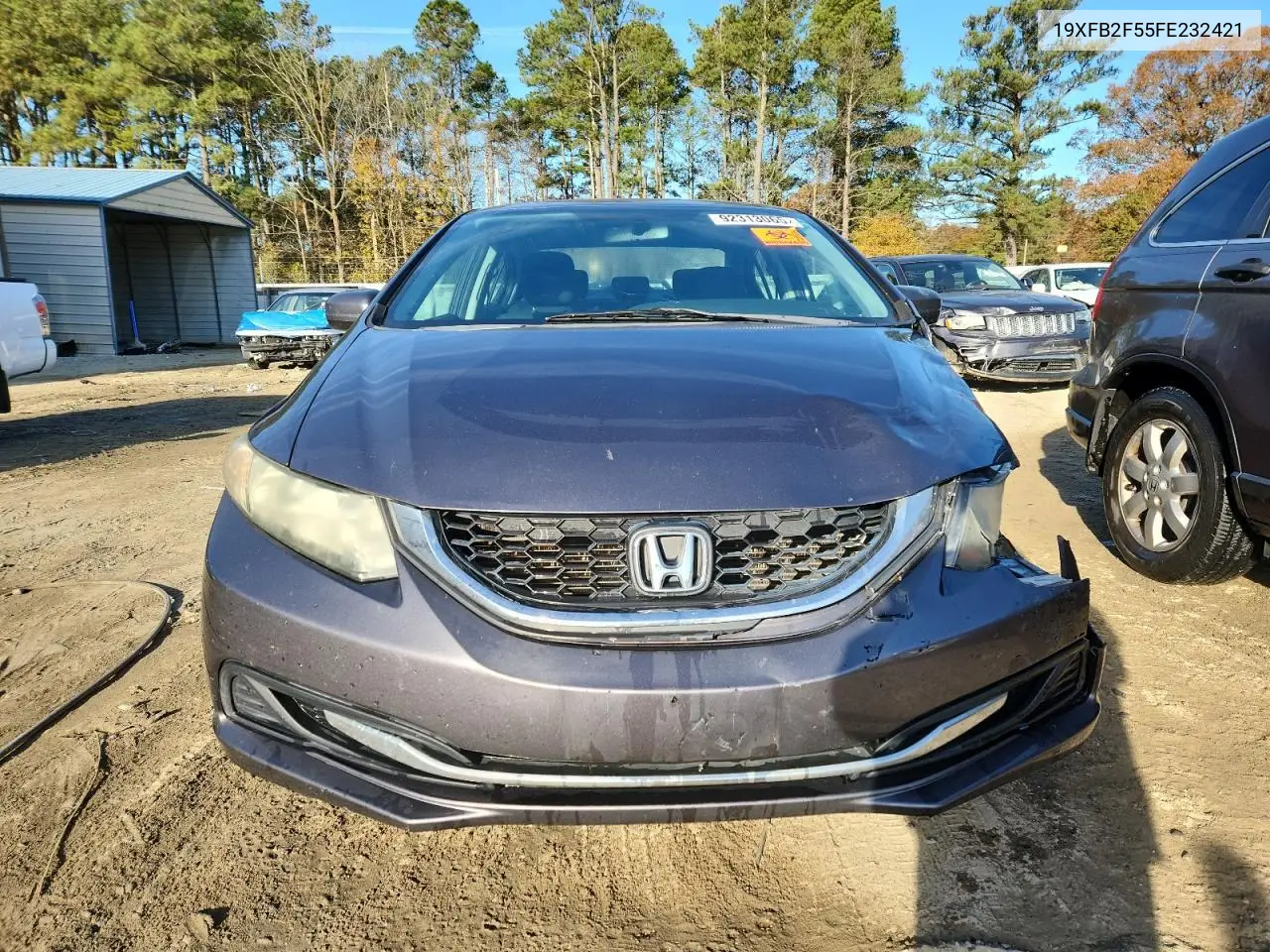 19XFB2F55FE232421 2015 Honda Civic Lx