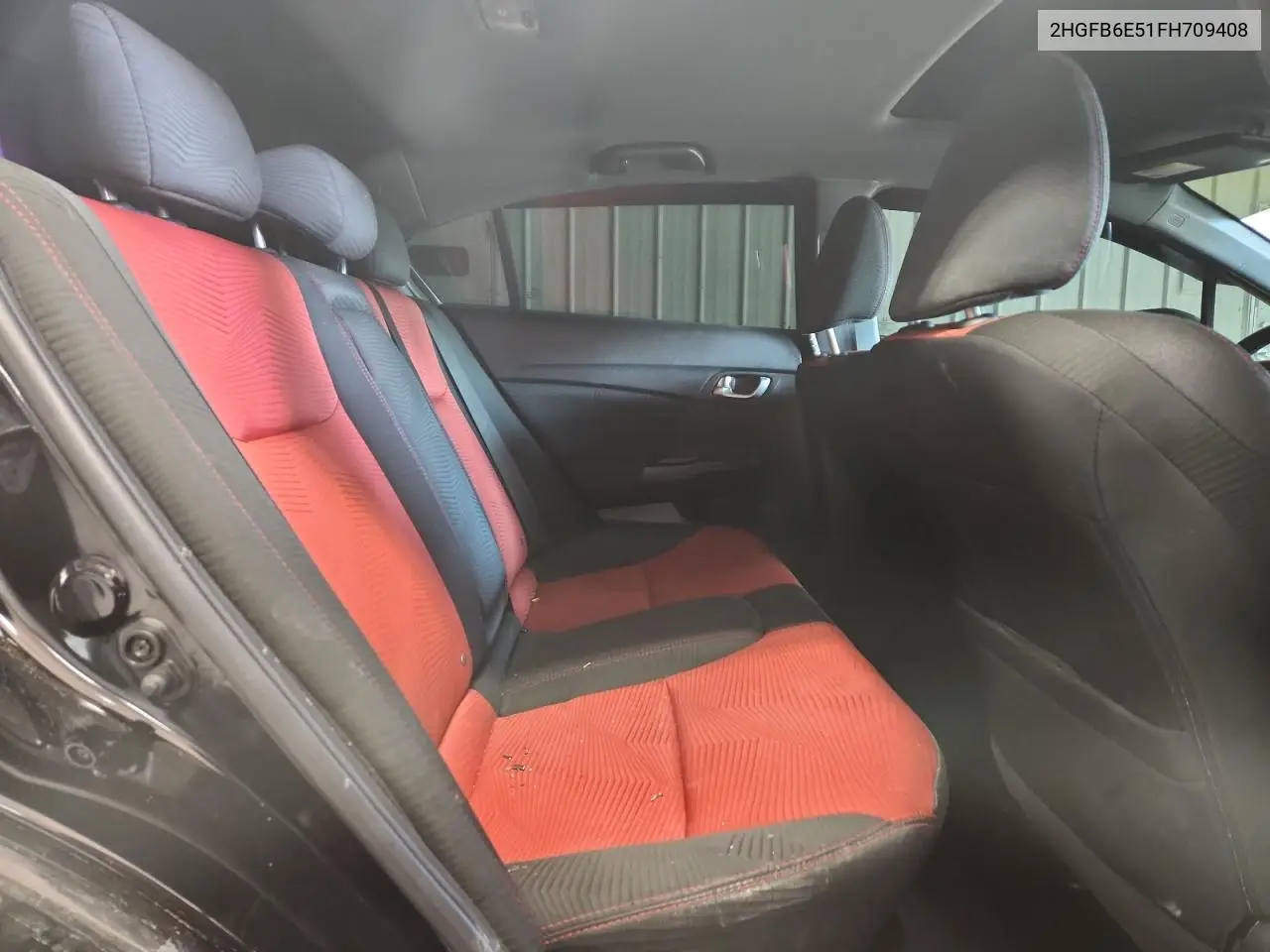 2HGFB6E51FH709408 2015 Honda Civic Si