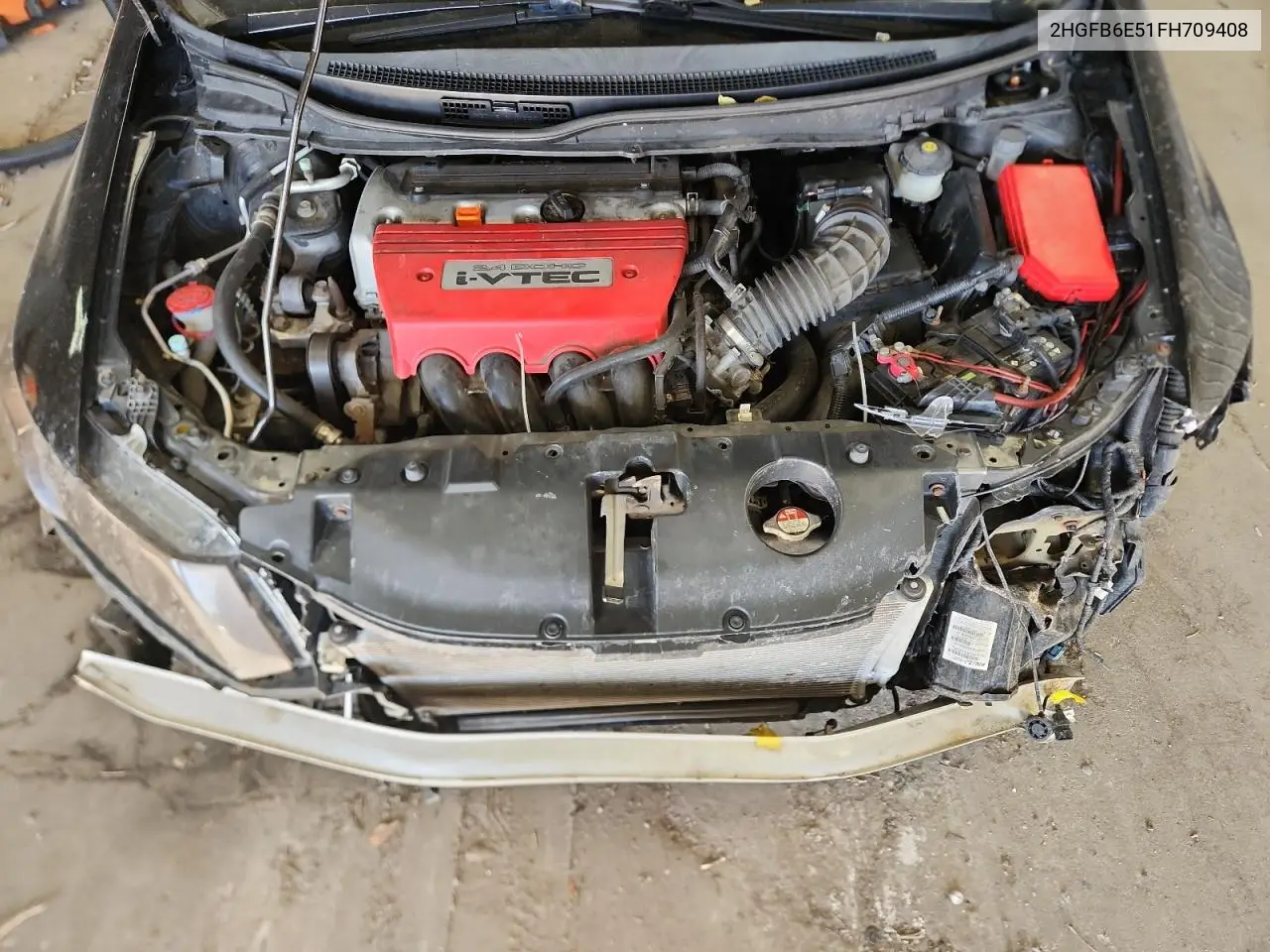 2HGFB6E51FH709408 2015 Honda Civic Si