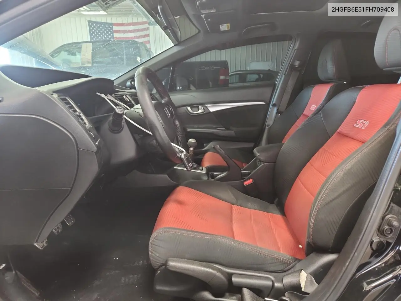 2HGFB6E51FH709408 2015 Honda Civic Si