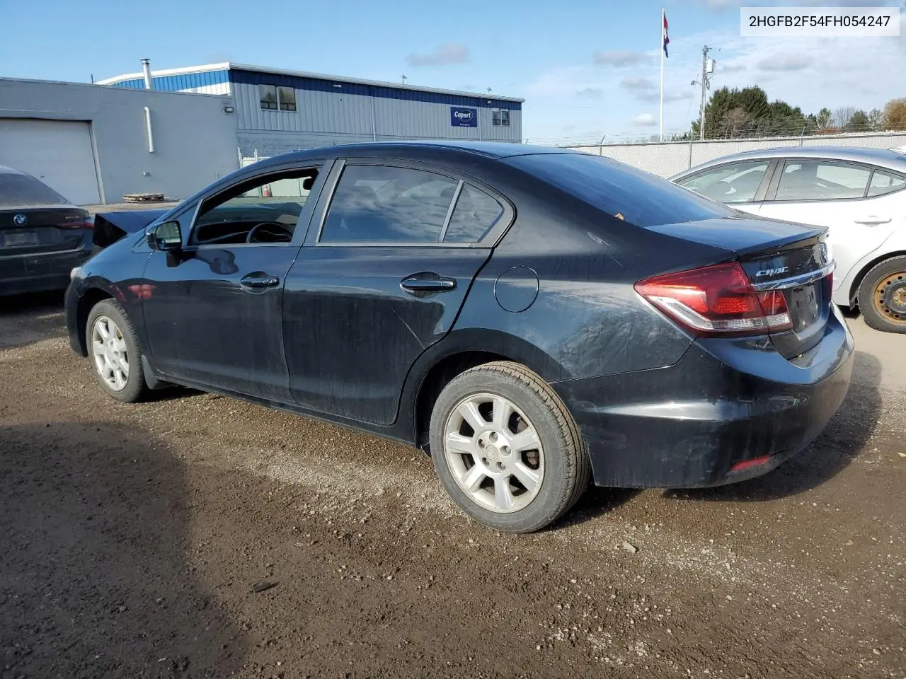 2HGFB2F54FH054247 2015 Honda Civic Lx