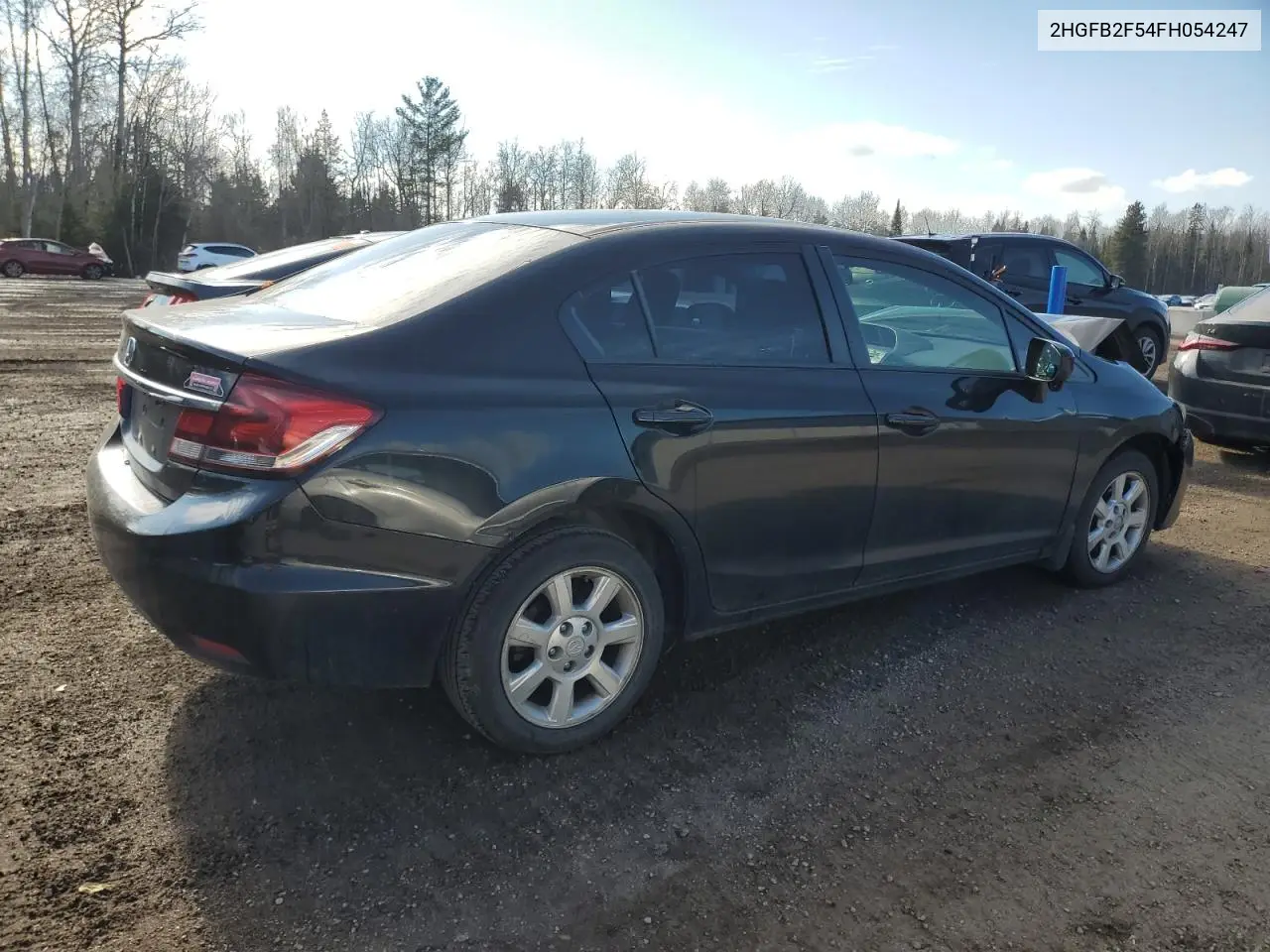 2HGFB2F54FH054247 2015 Honda Civic Lx