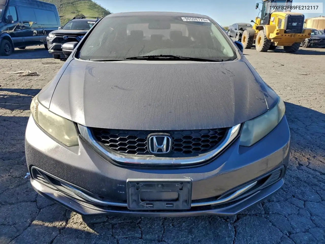 19XFB2F89FE212117 2015 Honda Civic Ex