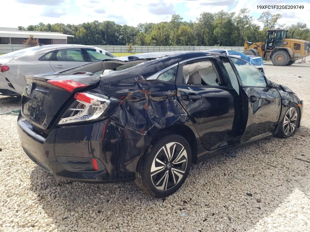 2016 Honda Civic Ex VIN: 19XFC1F32GE209749 Lot: 60157146