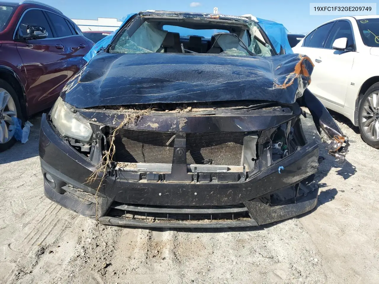 2016 Honda Civic Ex VIN: 19XFC1F32GE209749 Lot: 60157146