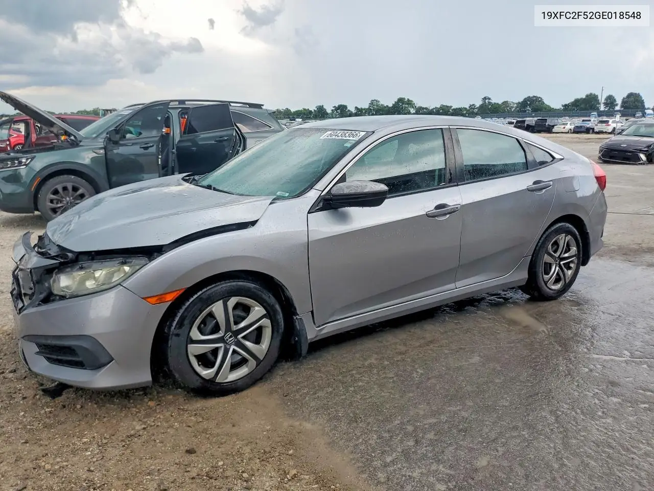 19XFC2F52GE018548 2016 Honda Civic Lx