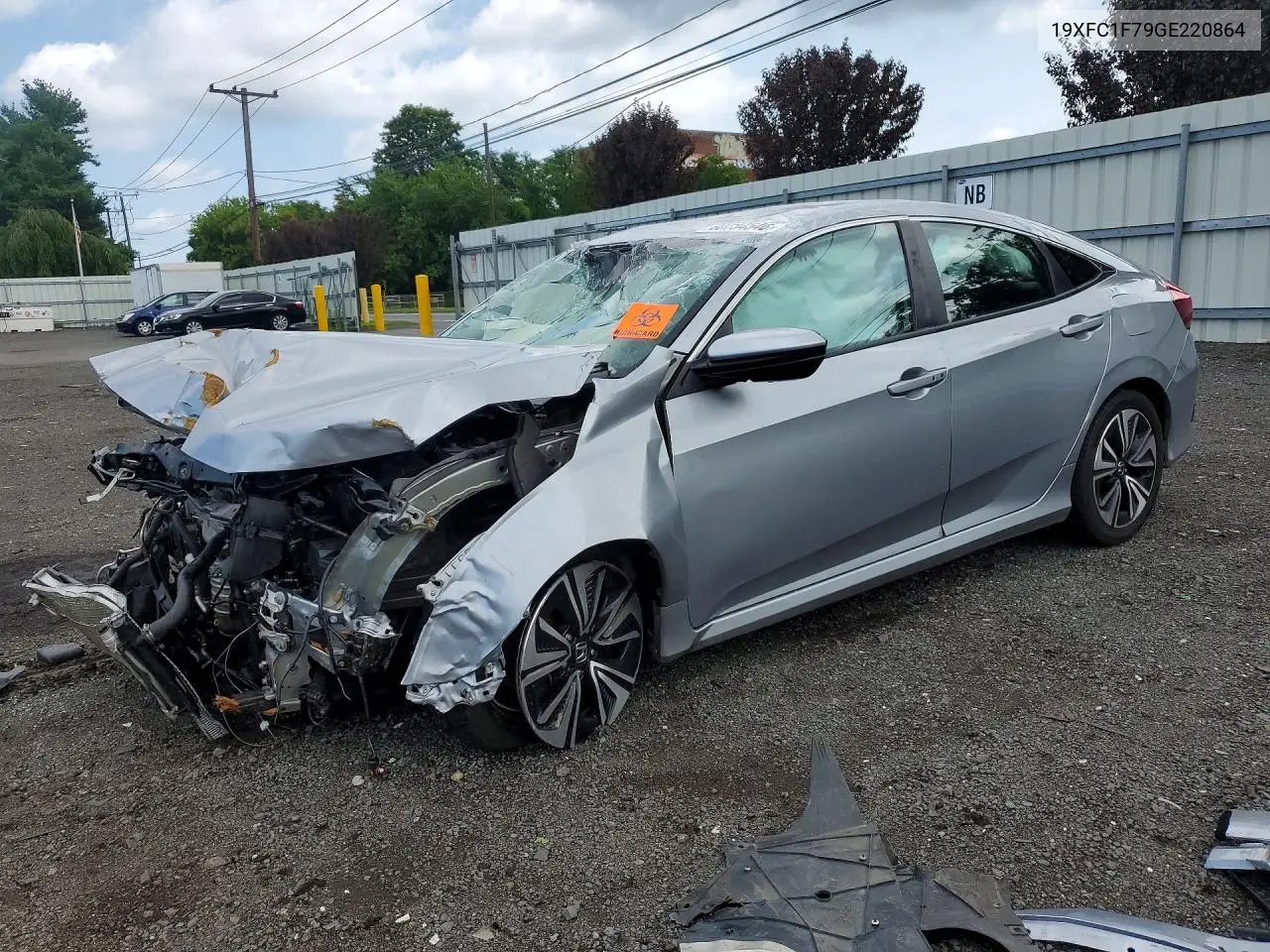 2016 Honda Civic Exl VIN: 19XFC1F79GE220864 Lot: 60734546