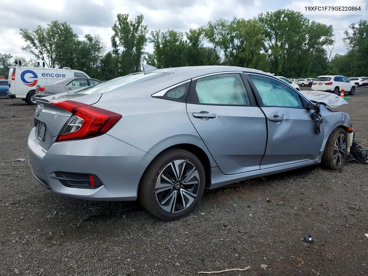 2016 Honda Civic Exl VIN: 19XFC1F79GE220864 Lot: 60734546