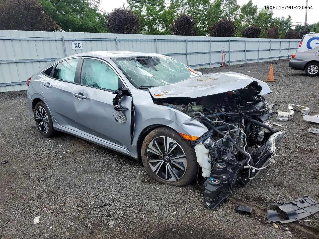 2016 Honda Civic Exl VIN: 19XFC1F79GE220864 Lot: 60734546