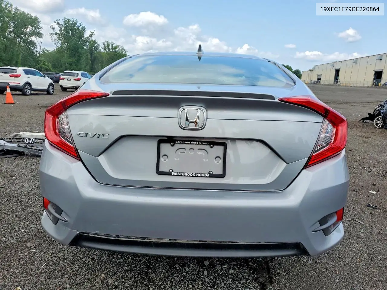 2016 Honda Civic Exl VIN: 19XFC1F79GE220864 Lot: 60734546