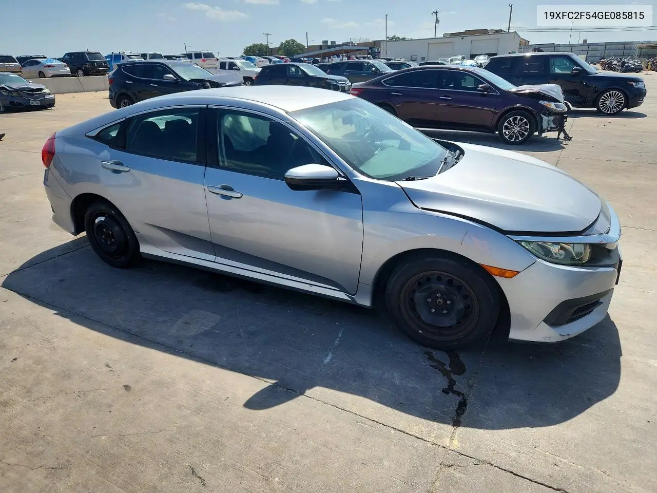 2016 Honda Civic Lx VIN: 19XFC2F54GE085815 Lot: 61734656