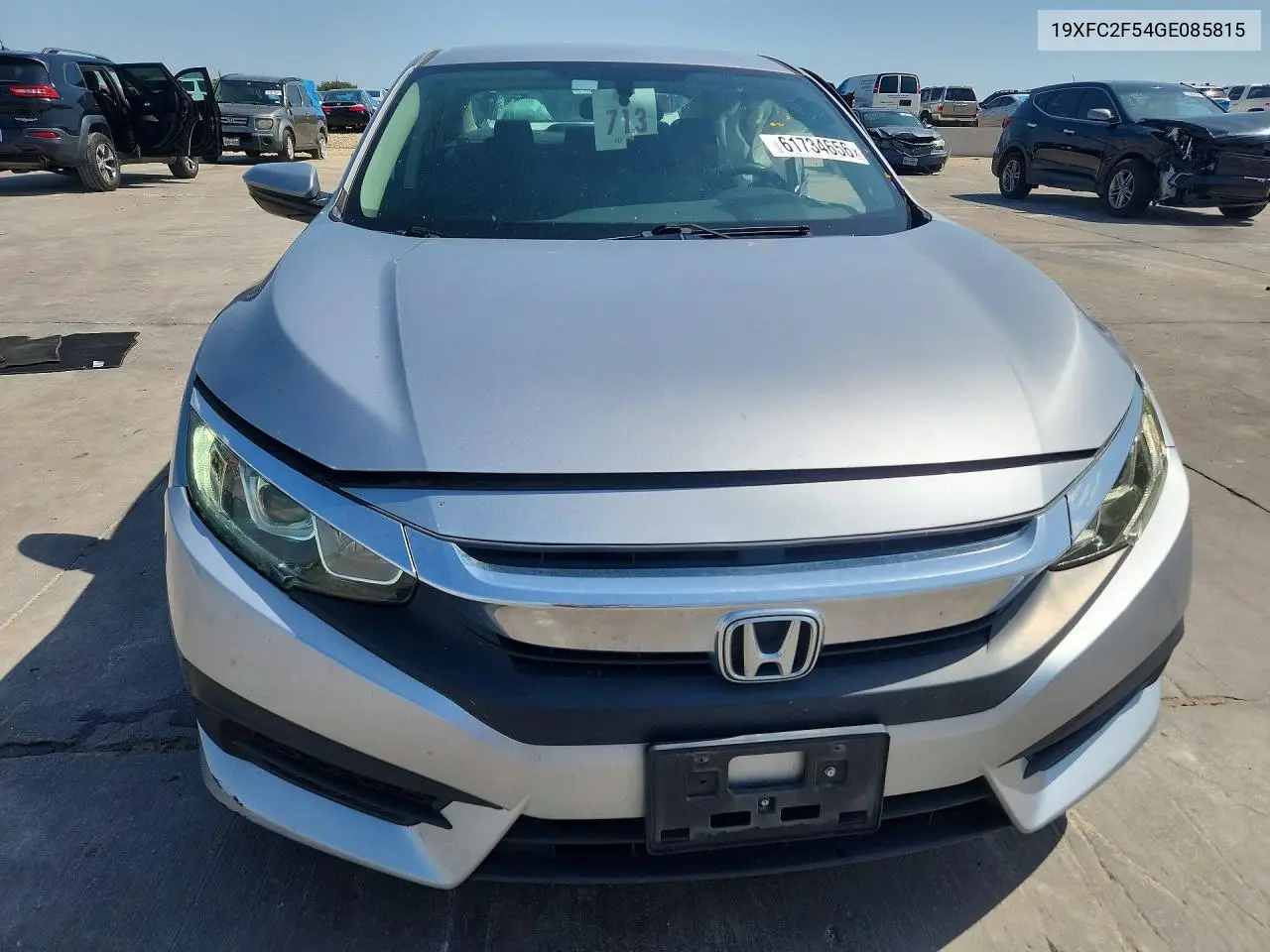 2016 Honda Civic Lx VIN: 19XFC2F54GE085815 Lot: 61734656