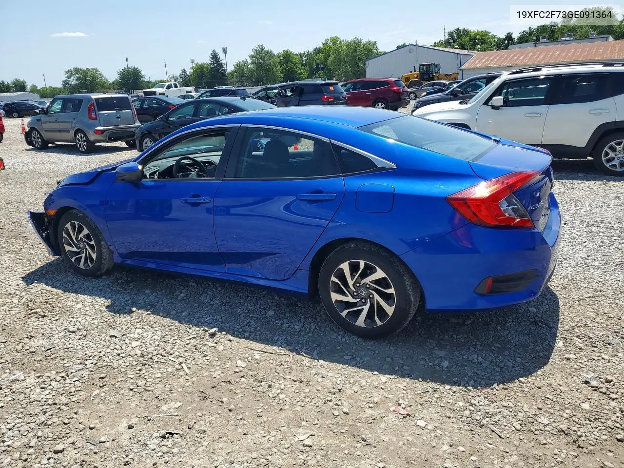 2016 Honda Civic Ex VIN: 19XFC2F73GE091364 Lot: 61763556