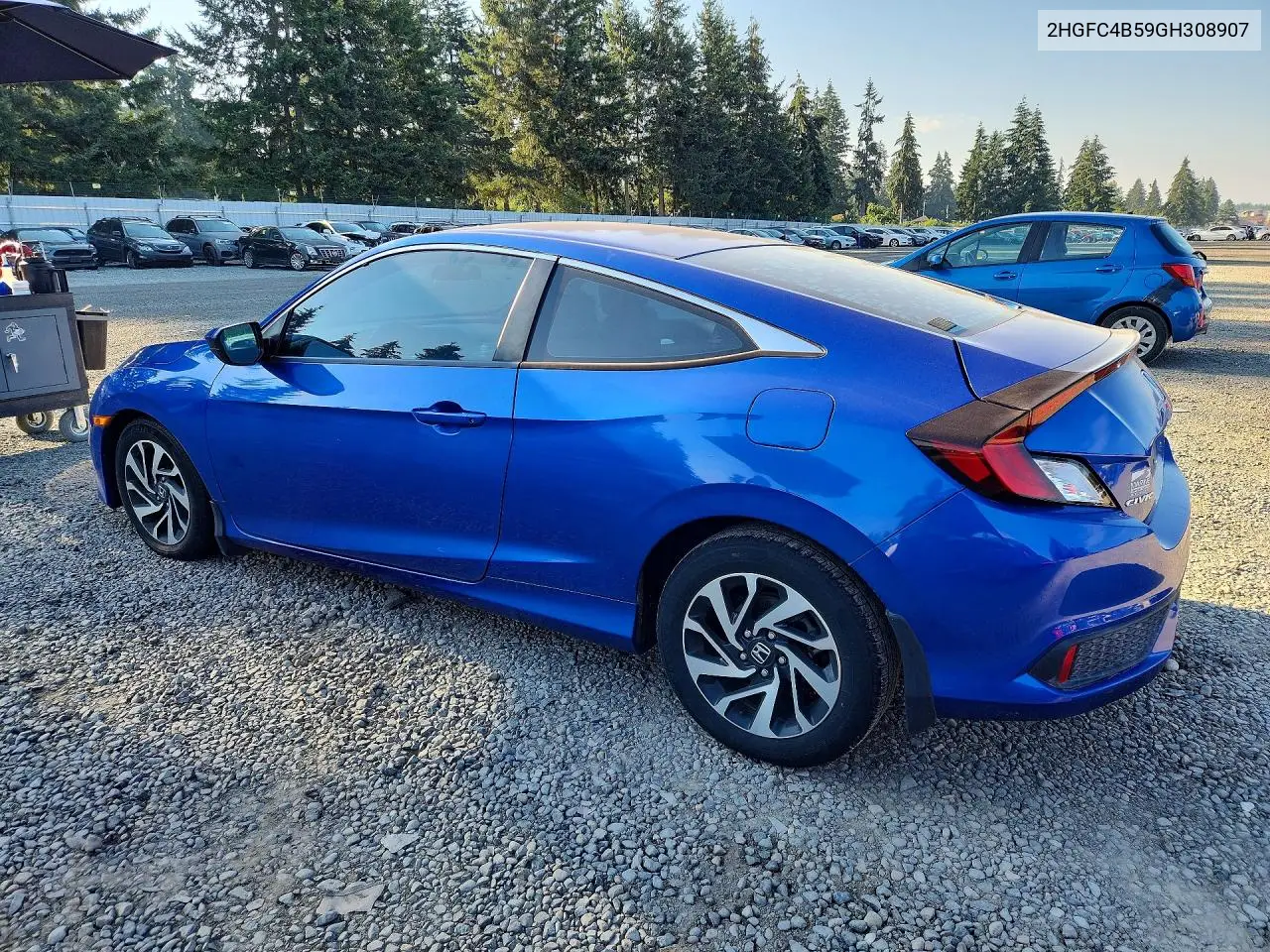 2016 Honda Civic Lx VIN: 2HGFC4B59GH308907 Lot: 61963376