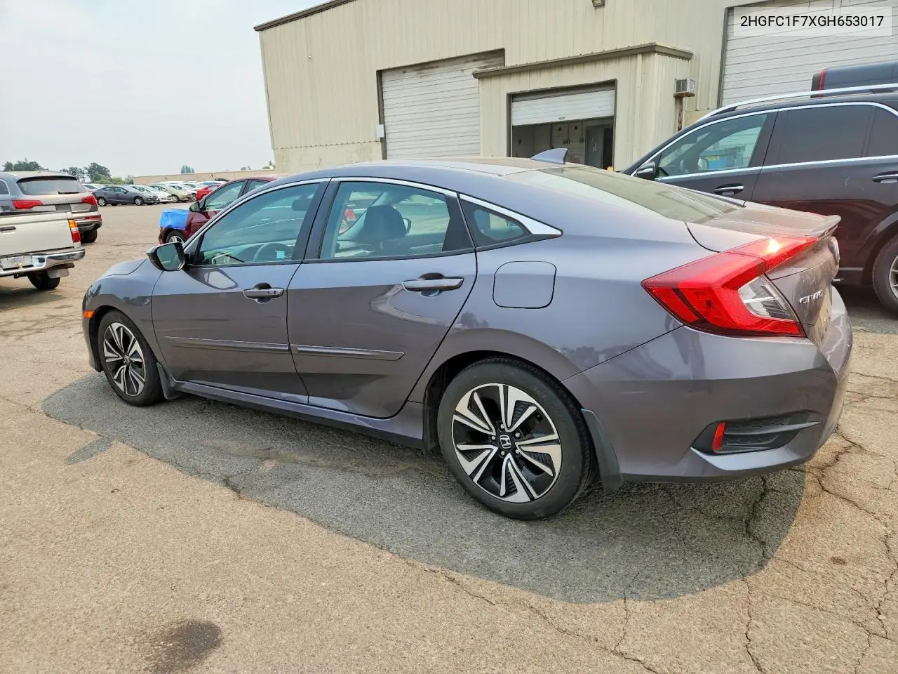 2016 Honda Civic Exl VIN: 2HGFC1F7XGH653017 Lot: 62163606