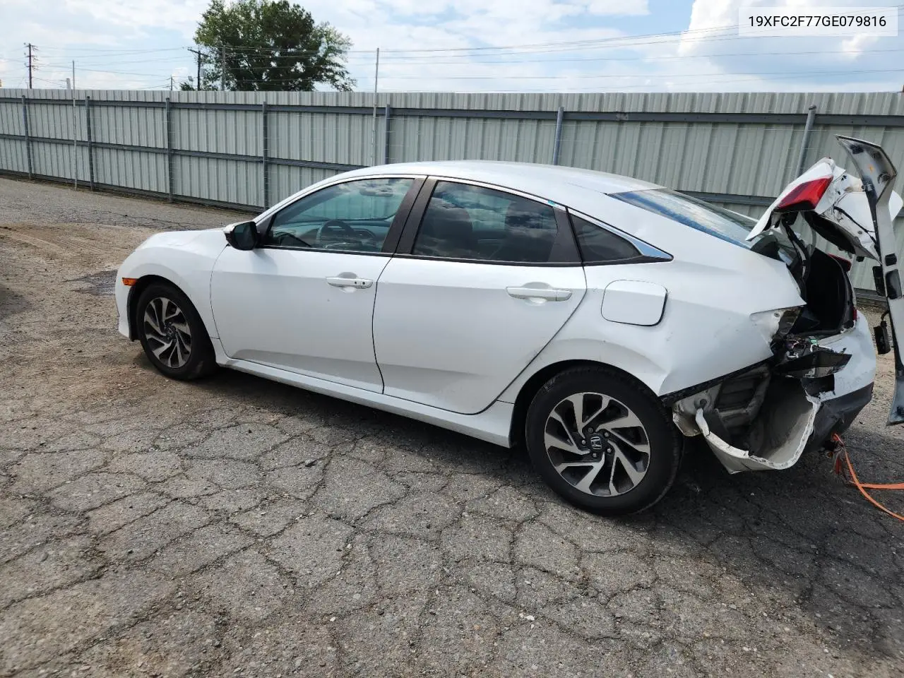 19XFC2F77GE079816 2016 Honda Civic Ex