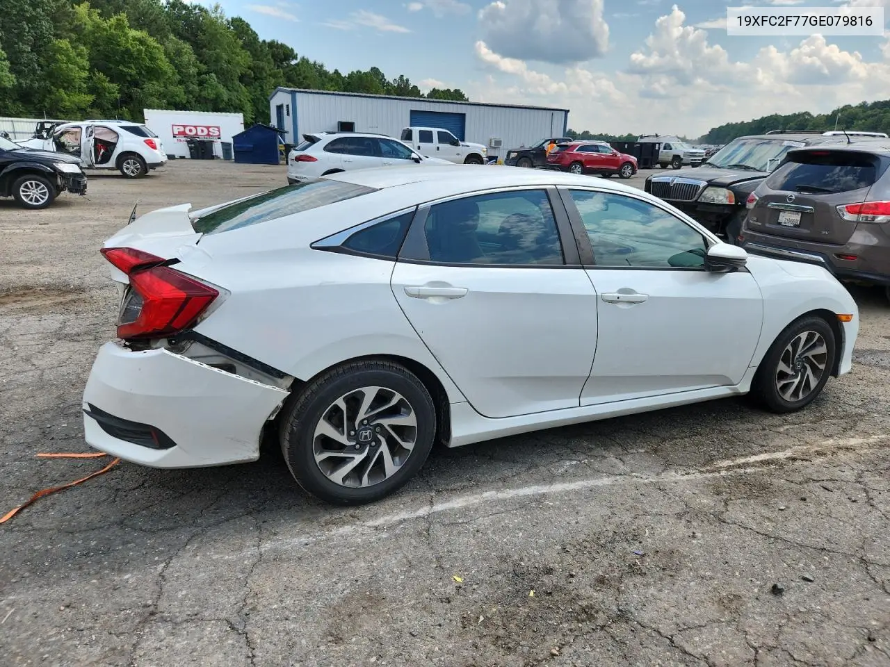 19XFC2F77GE079816 2016 Honda Civic Ex