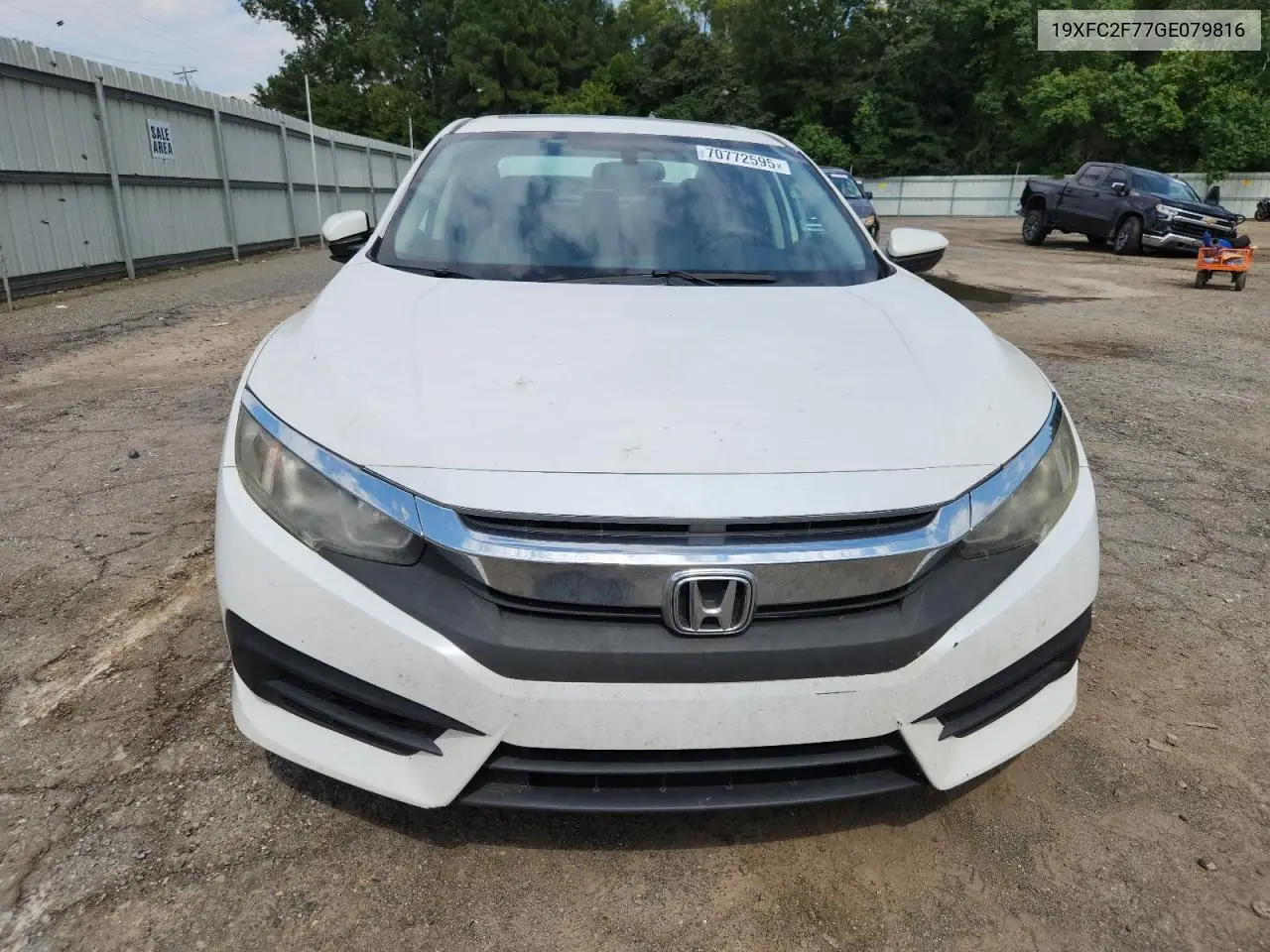 19XFC2F77GE079816 2016 Honda Civic Ex