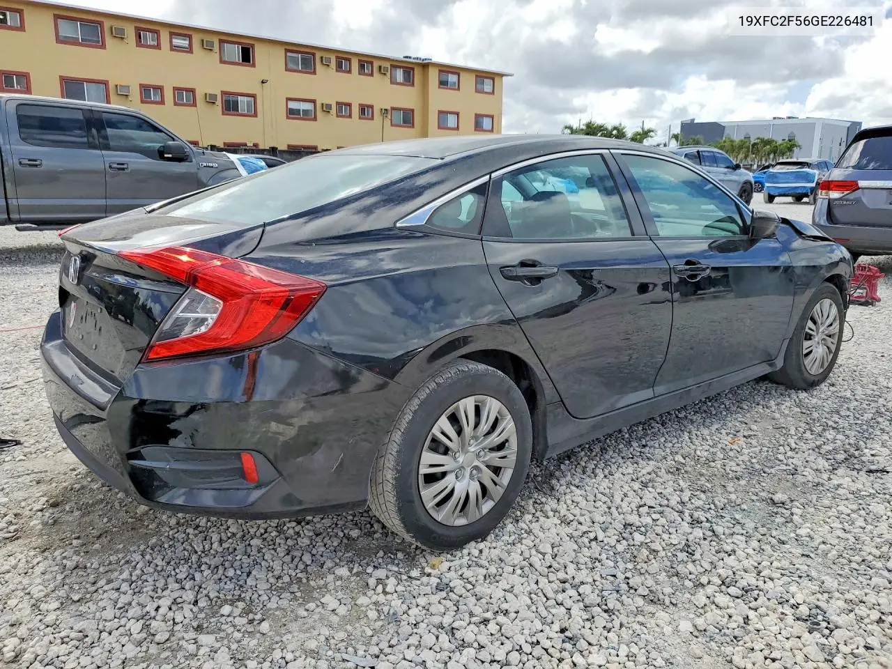 2016 Honda Civic Lx VIN: 19XFC2F56GE226481 Lot: 79233395