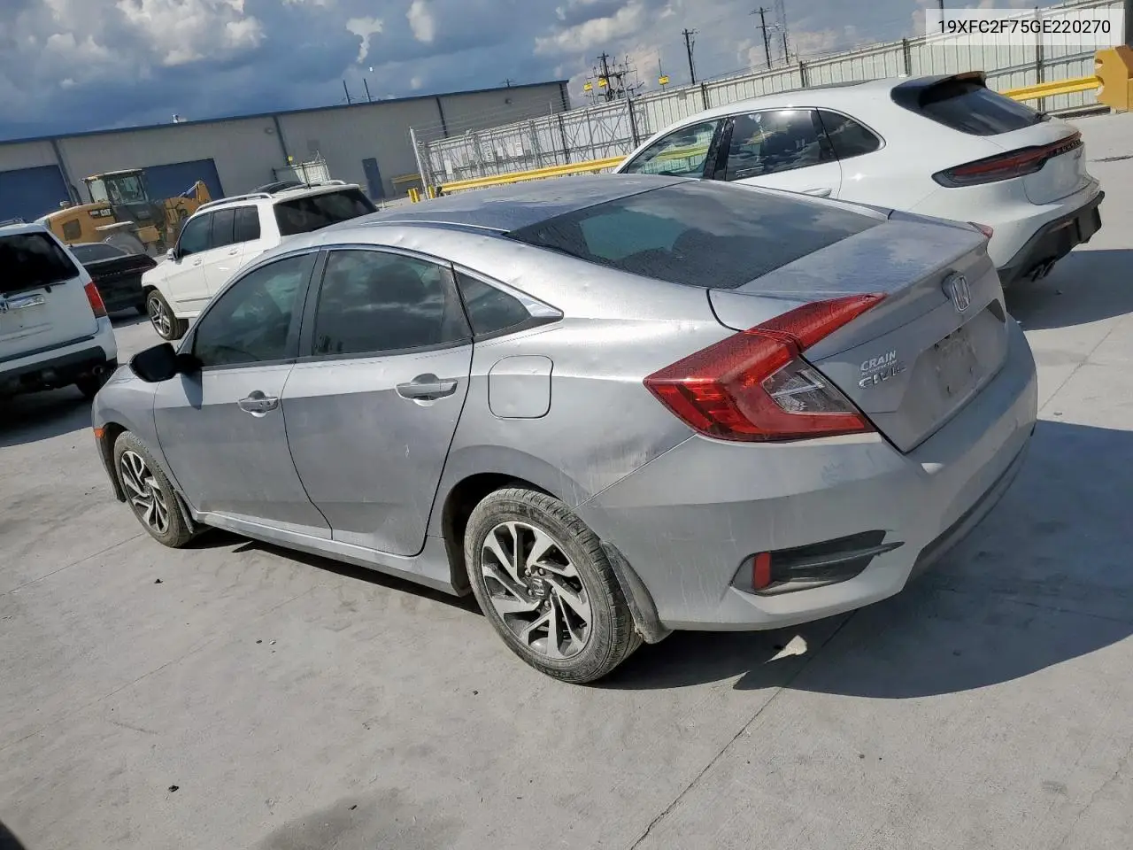 19XFC2F75GE220270 2016 Honda Civic Ex