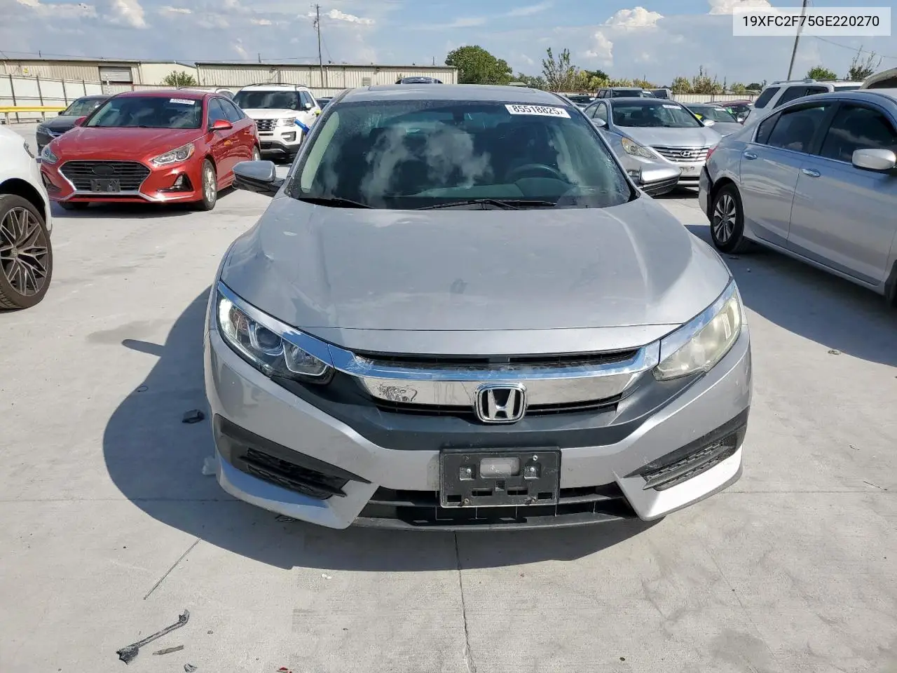 19XFC2F75GE220270 2016 Honda Civic Ex