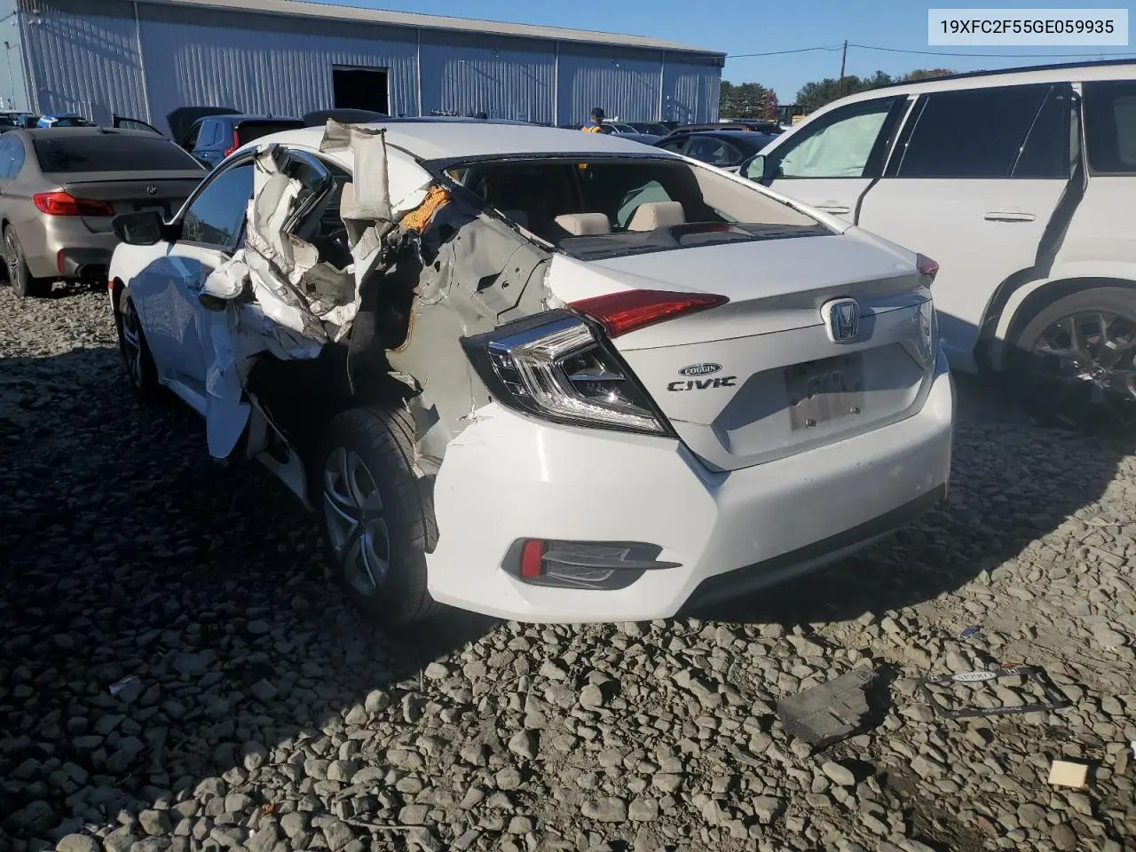 19XFC2F55GE059935 2016 Honda Civic Lx