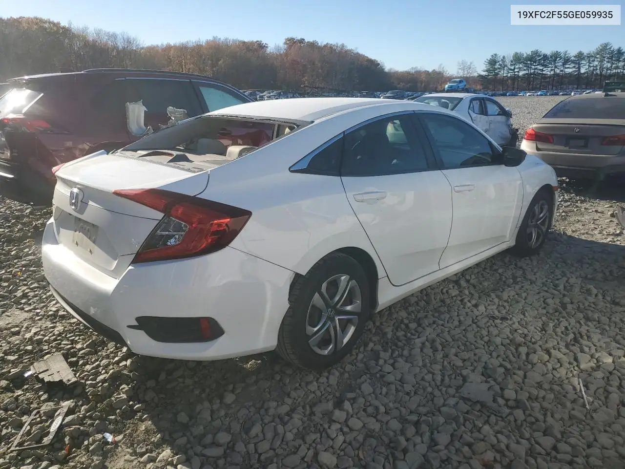 19XFC2F55GE059935 2016 Honda Civic Lx
