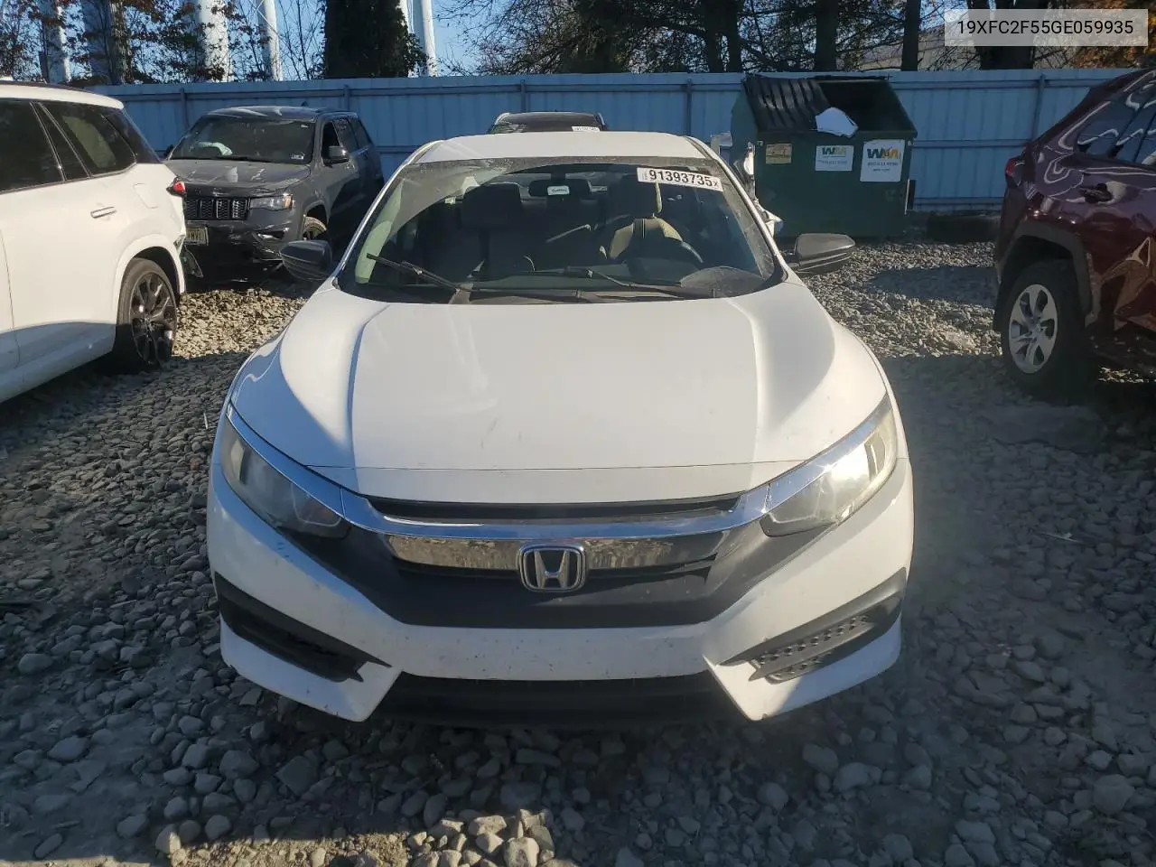 19XFC2F55GE059935 2016 Honda Civic Lx