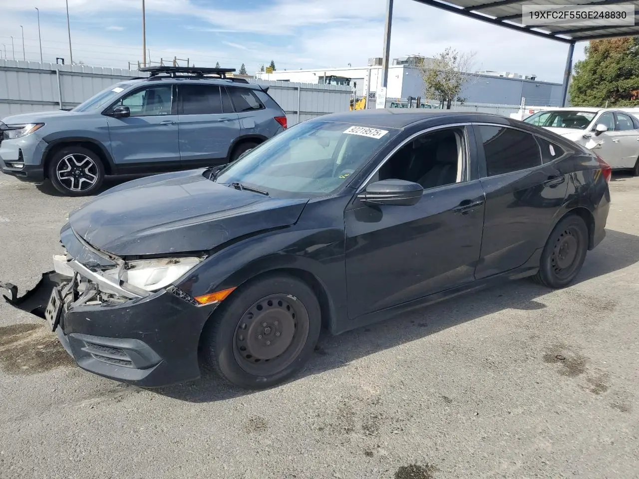 19XFC2F55GE248830 2016 Honda Civic Lx