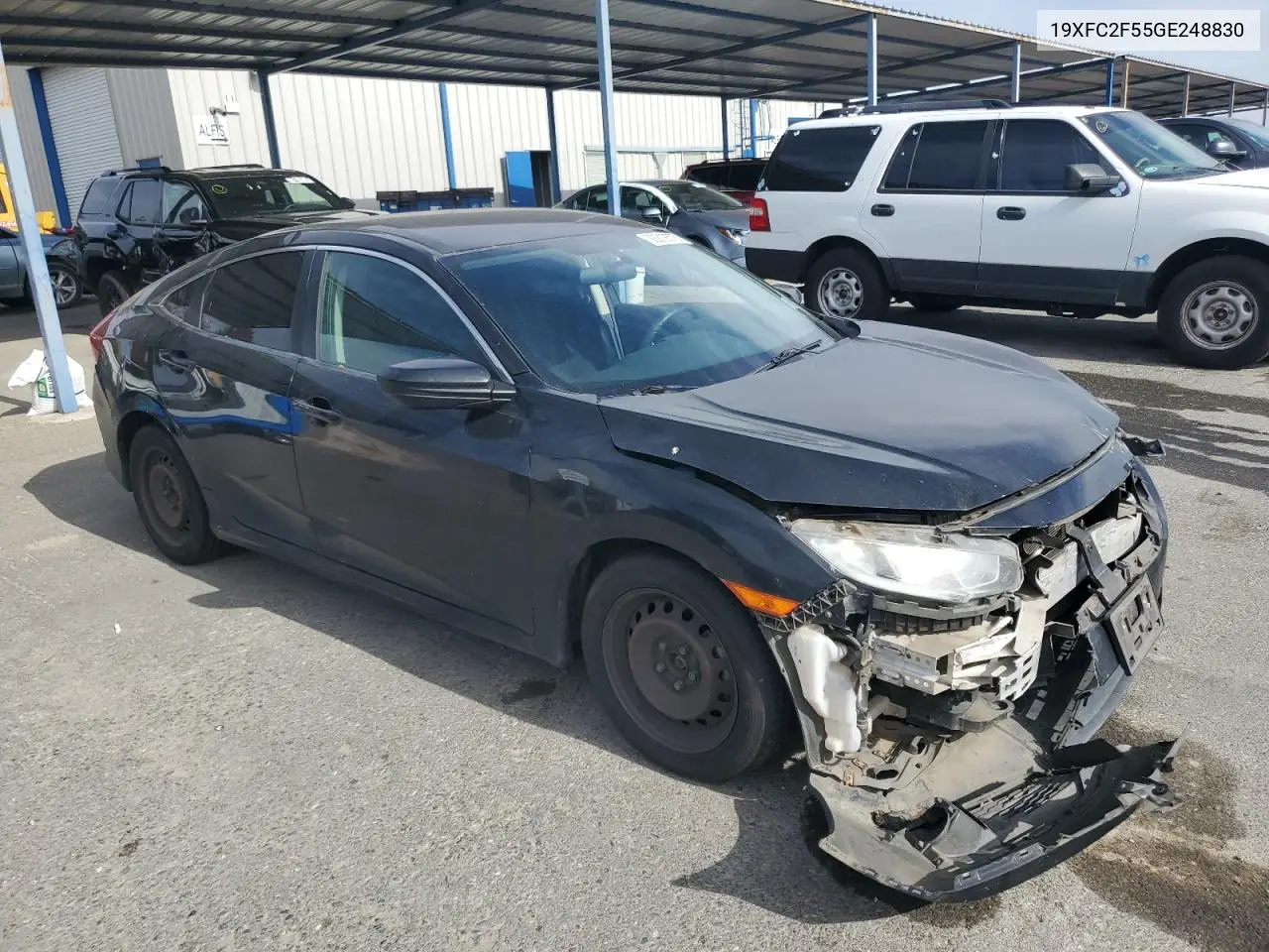 19XFC2F55GE248830 2016 Honda Civic Lx