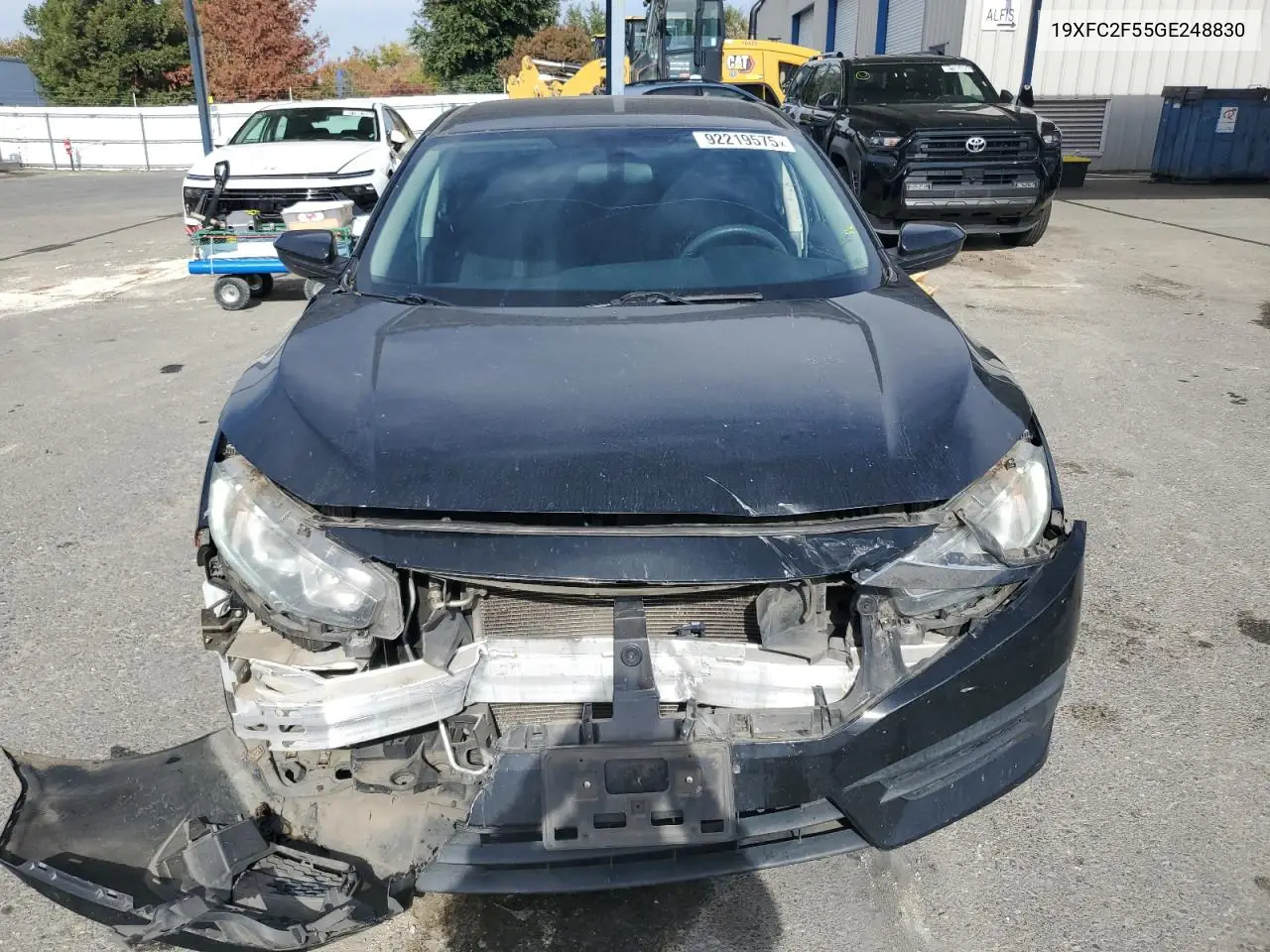 19XFC2F55GE248830 2016 Honda Civic Lx