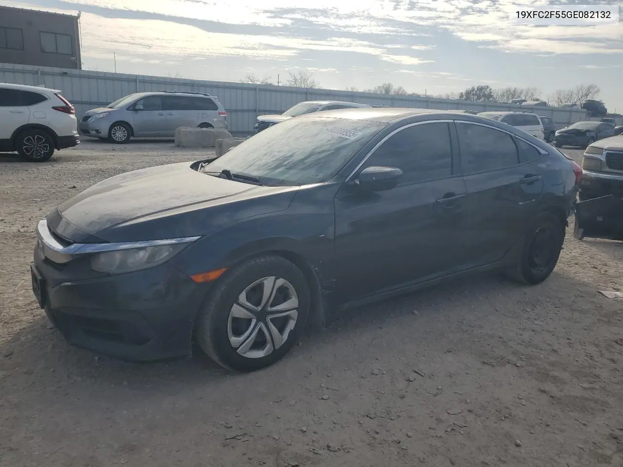 19XFC2F55GE082132 2016 Honda Civic Lx