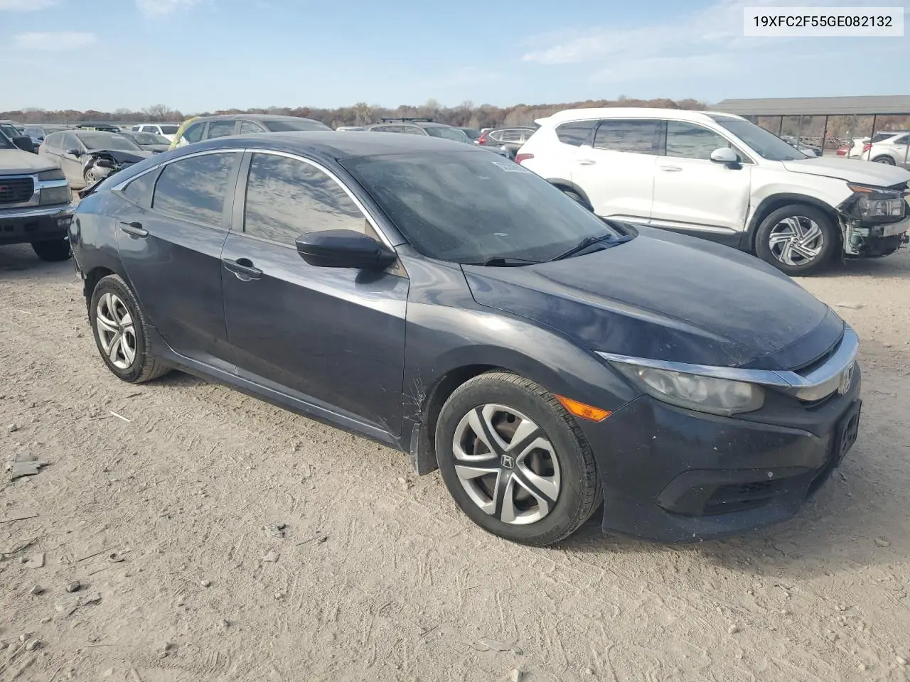 19XFC2F55GE082132 2016 Honda Civic Lx