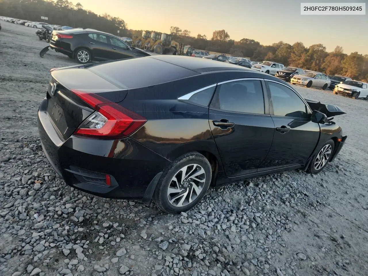 2HGFC2F78GH509245 2016 Honda Civic Ex