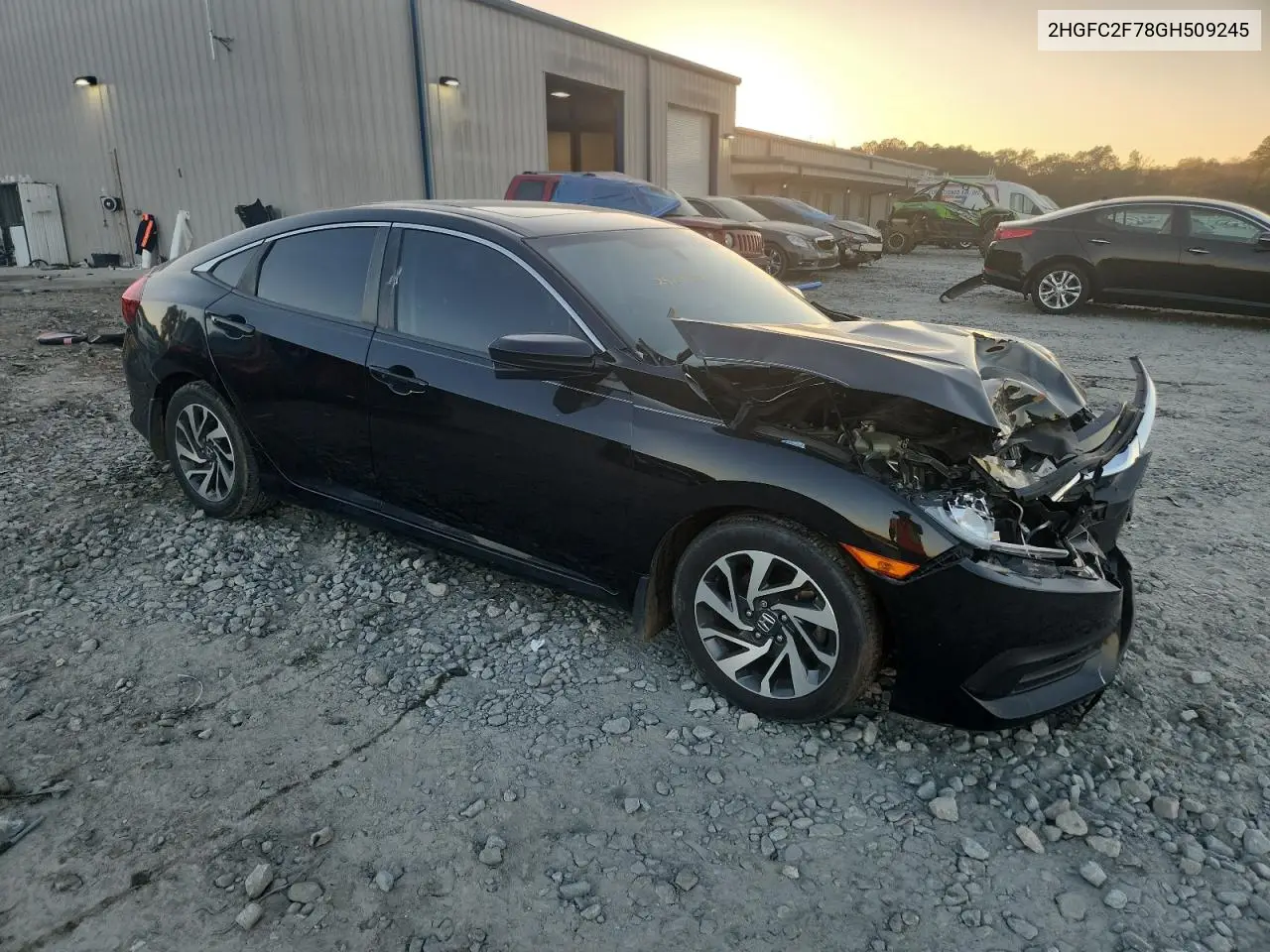 2HGFC2F78GH509245 2016 Honda Civic Ex