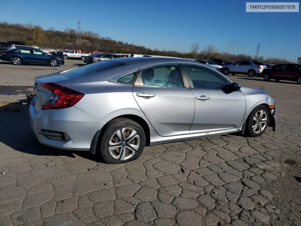 19XFC2F55GE057375 2016 Honda Civic Lx