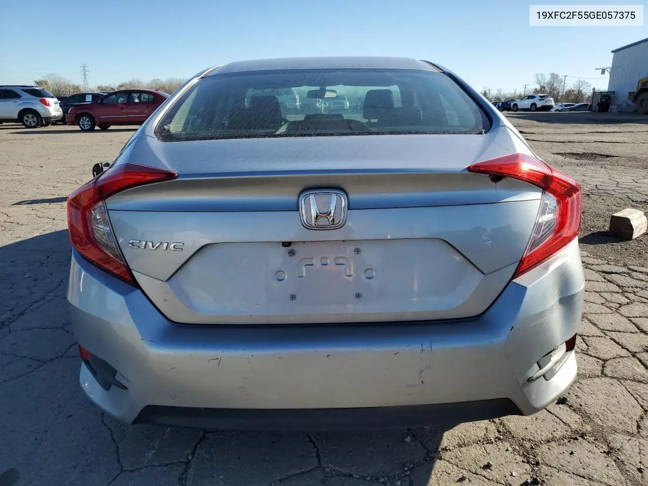 19XFC2F55GE057375 2016 Honda Civic Lx