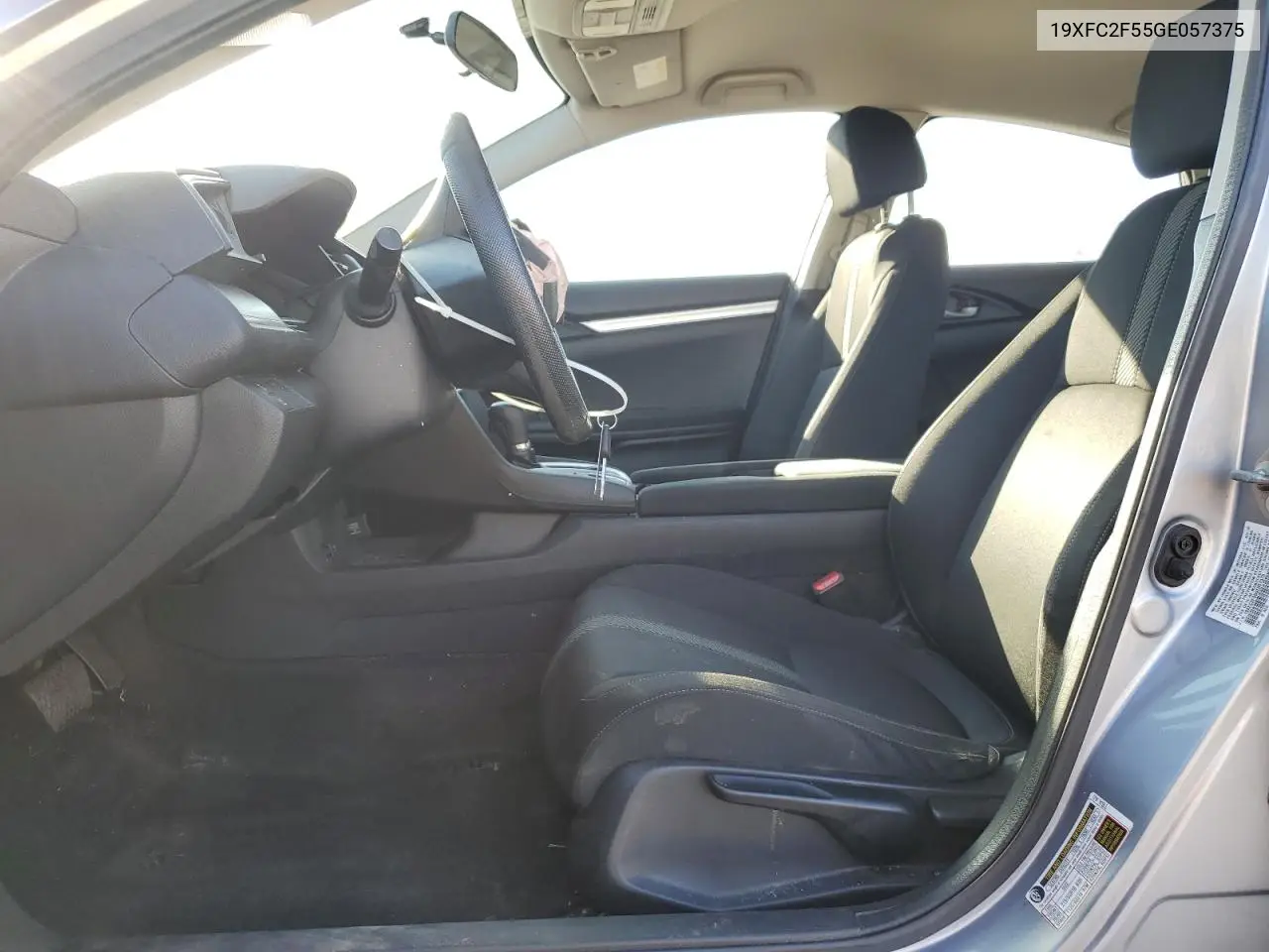 19XFC2F55GE057375 2016 Honda Civic Lx