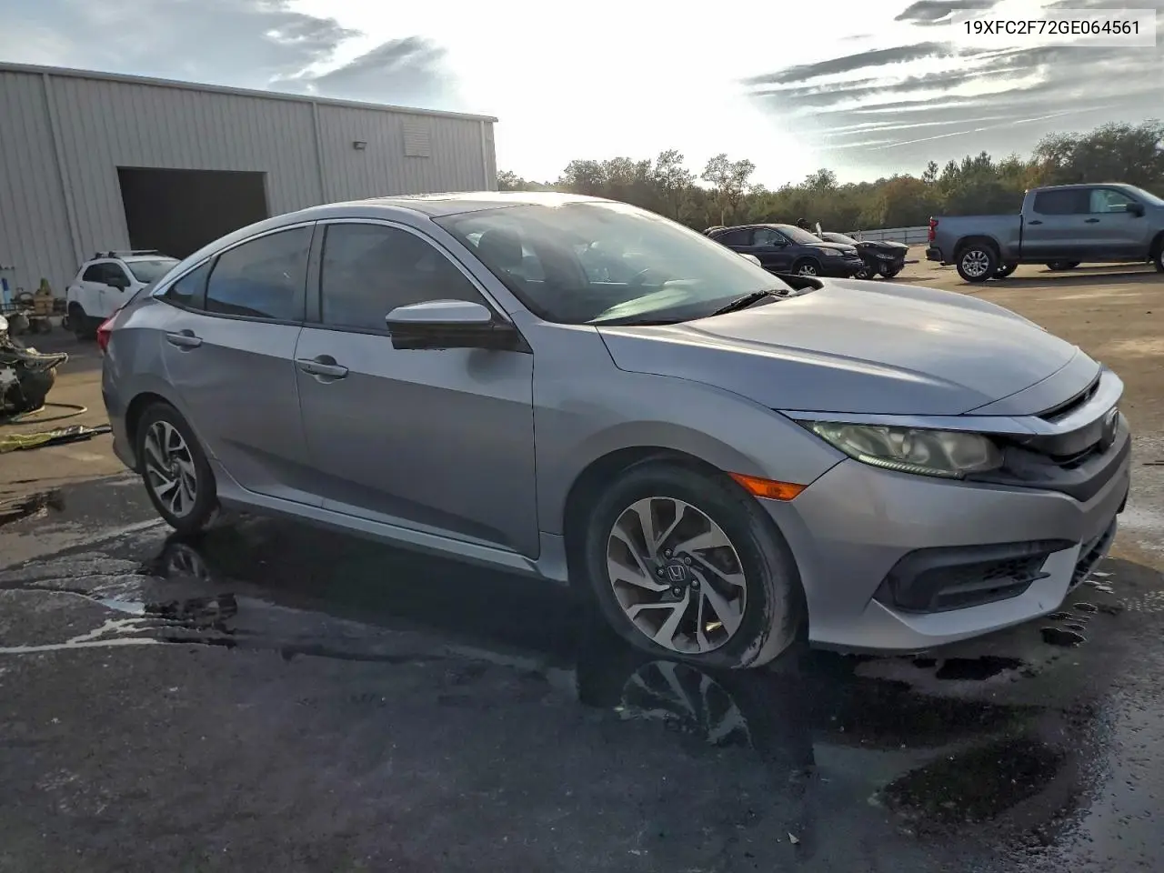 19XFC2F72GE064561 2016 Honda Civic Ex