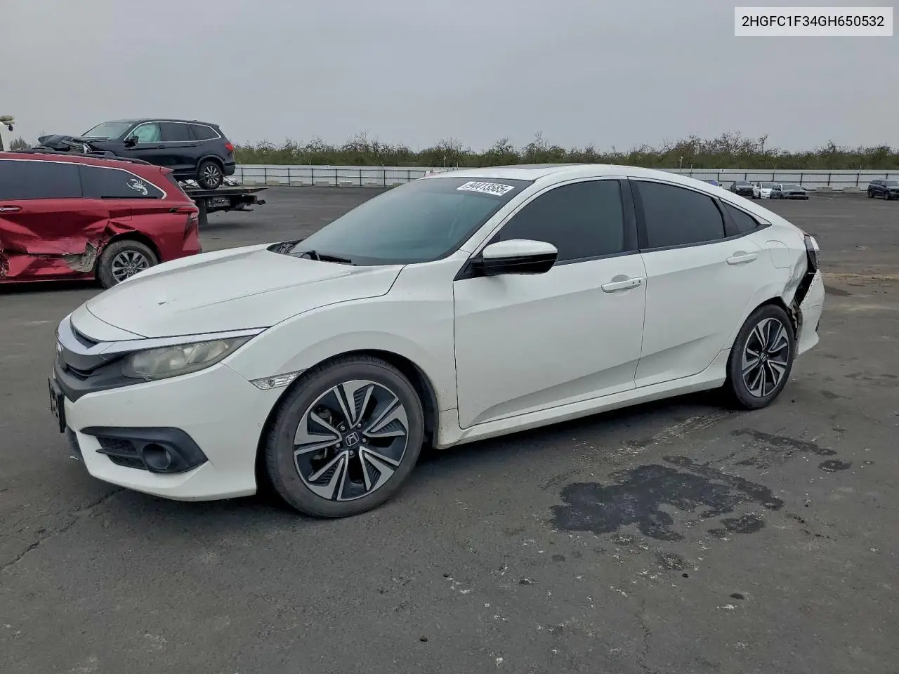 2HGFC1F34GH650532 2016 Honda Civic Ex