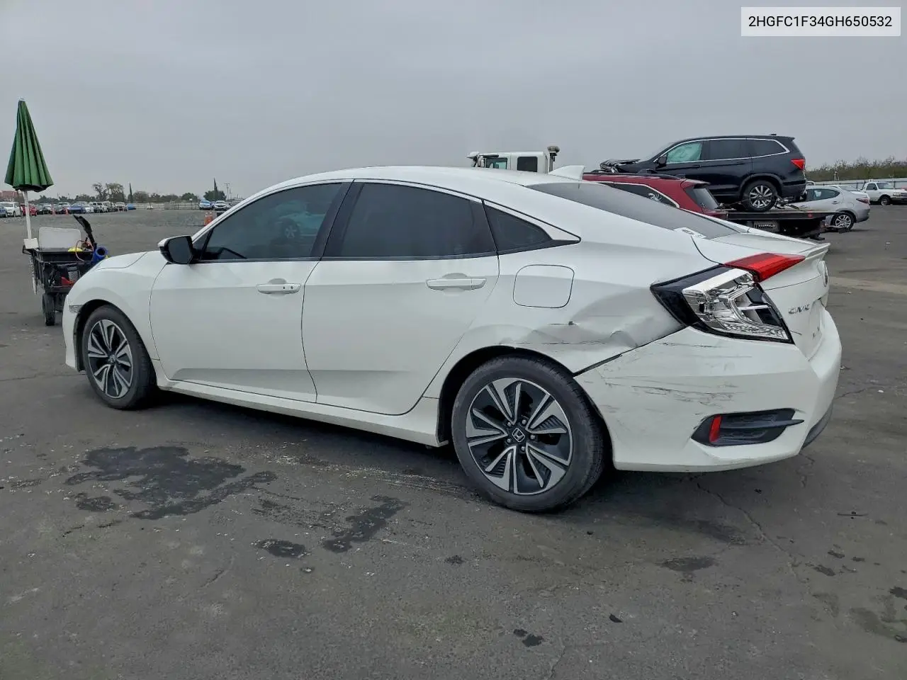 2HGFC1F34GH650532 2016 Honda Civic Ex