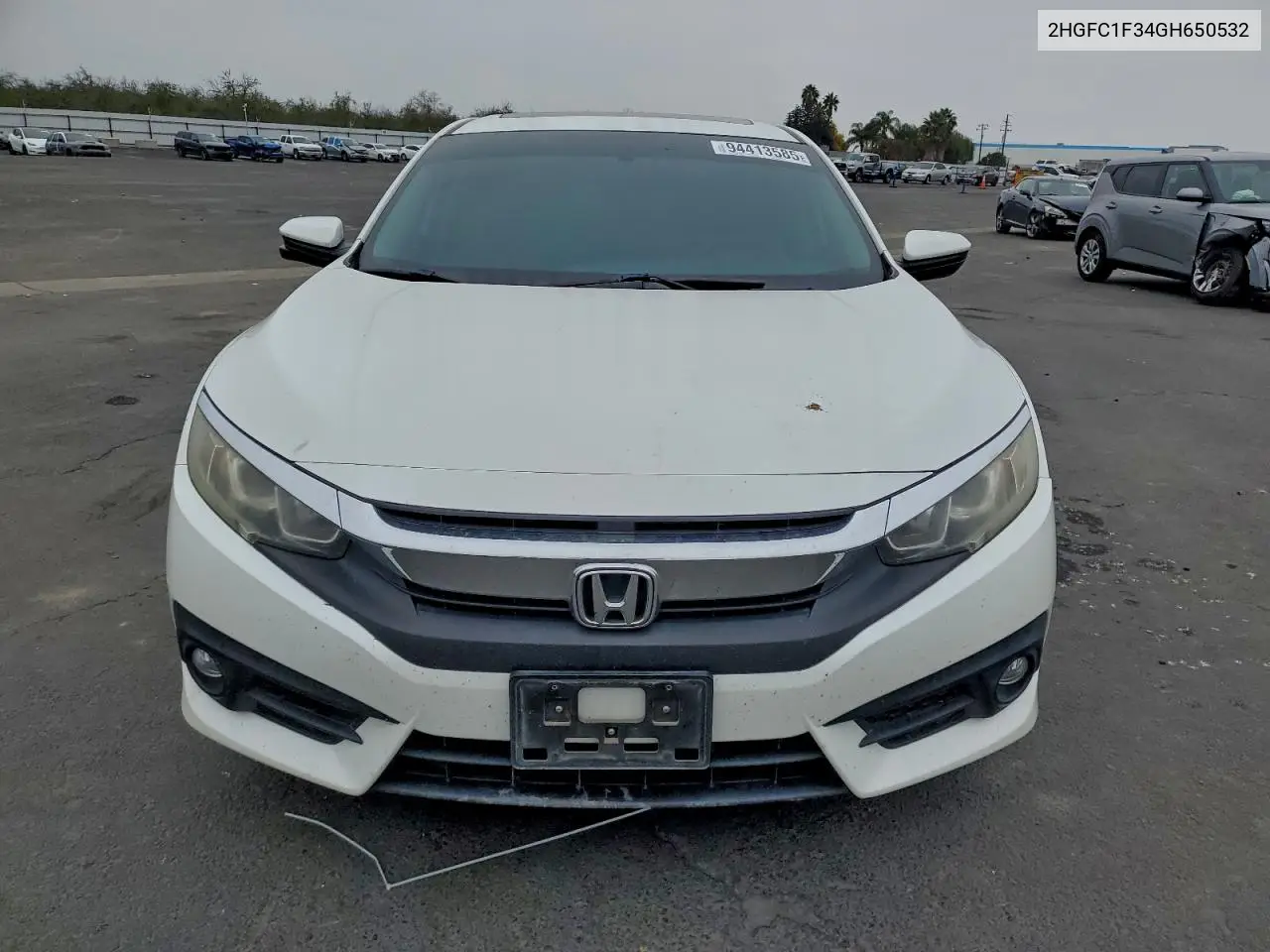 2HGFC1F34GH650532 2016 Honda Civic Ex