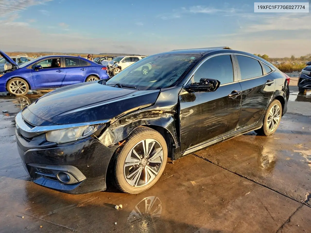 19XFC1F77GE027774 2016 Honda Civic Exl